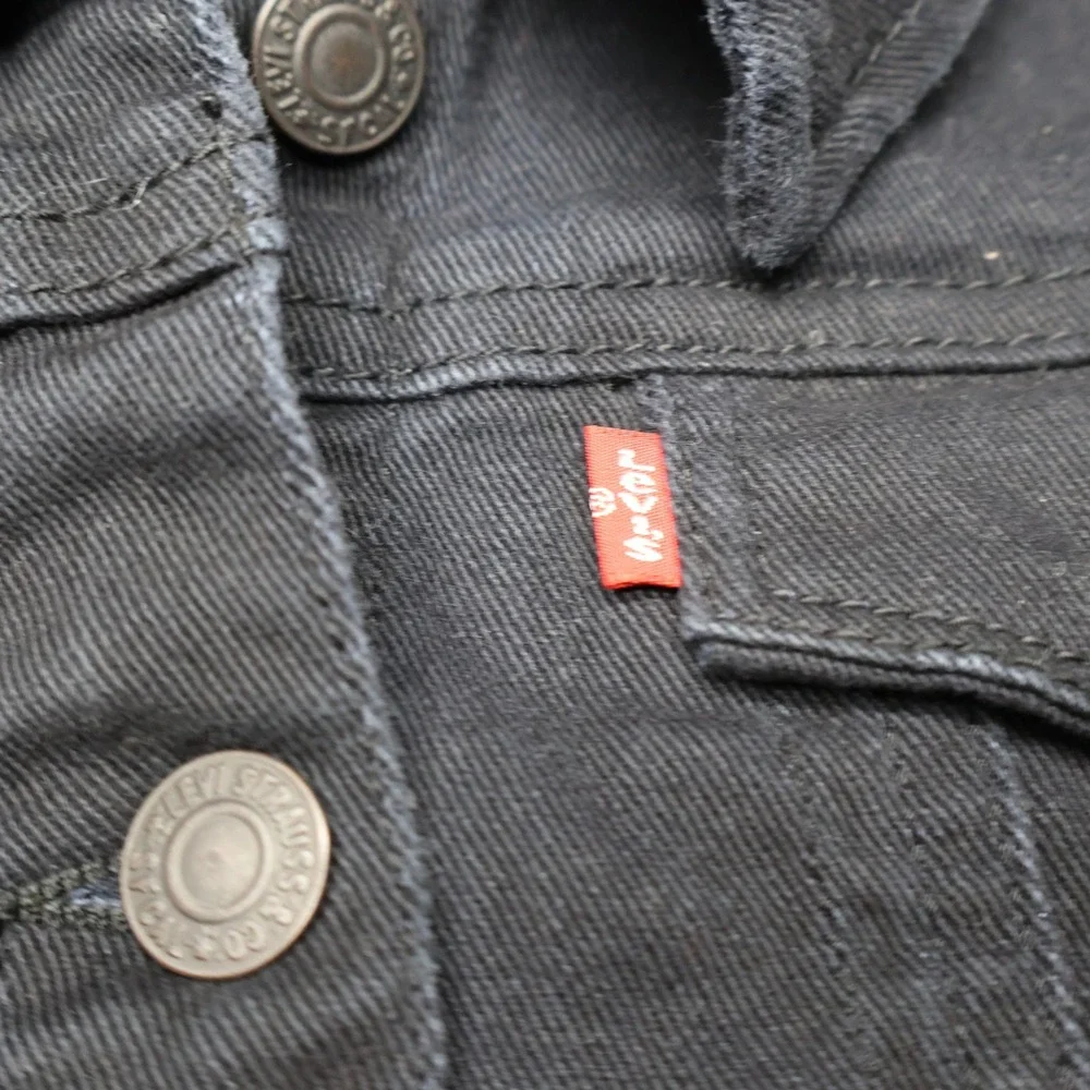 Levi's Jacket Kids Large 12/13 Dark Wash Denim Stretch Trucker Outerwear Classic